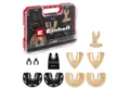 Produktbild: Einhell Bohrer- und Bit-Set, XL-PLUS-CASE Multitool-Set 10-tlg. (HCS Sägeblatt, HM Raspel)