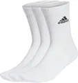Produktbild: ADIDAS Cushioned Crew Socken 3er Pack, Weiß, 43-45
