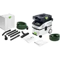 Produktbild: Ctl midi i ac Absaugmobil 1200 w 15 l autoclean Staubklasse l ( 578545 ) + 8 tlg. Handwerker Reinigungsset ( 577258 ) - Festool