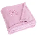 Produktbild: Playshoes Fleece-Decke Bär 75x100 cm | rosa - pink