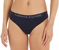 Produktbild: Tommy Hilfiger Damen String Tanga, Blau (Desert Sky), XL