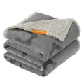 Produktbild: wasserdichte Hundedecke Sherpa Fleece Haustier Decke für mittelgroße und groß...
