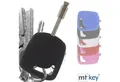 Produktbild: mt-key Schlüsseltasche Autoschlüssel Softcase Silikon Schutzhülle Schwarz, Ford Fiesta Focus Transit KA Escort Mondeo Tourneo Startschlüssel