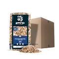 Produktbild: GALAMIO Holzhackschnitzel Hackschnitzel Mulch Natur Wald Kiefer Pinus Sylvestris Für Garten Hochbeet Dekor Holz Deko Häcksel Grob 5-60mm 60l Sack / 1 Karton Paligo