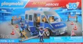 Produktbild: PLAYMOBIL 71716 Polizeibus mit Strassensperre, Edeka, Action Heroes