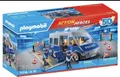 Produktbild: Playmobil Action Heroes Polizeibus mit Strassensperre (71716)