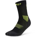 Produktbild: CEP Herren Core Run Mid Cut Laufsocken - 39-42 - black/lime