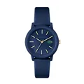 Produktbild: Lacoste Analog Quarzuhr für Damen Kollektion LACOSTE.12.12 mit Marinblaues Silikonarmband - 2001271