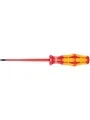 Produktbild: Wera 160 iS VDE-isolierter Schlitz-Schraubendreher mit reduziertem Klingendurchmesser, 0.6 x 3.5 x 100 mm