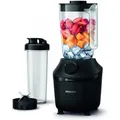 Produktbild: Philips HR2041/41 Series 3000 Standmixer schwarz 450-W-Motor mobile Trinkflasche