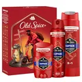 Produktbild: Old Spice Urban Traveller Geschenkset mit Captain Deostick, Deospray, Duschgel, 24/7 Frischhh bei täglicher Anwendung, langanhaltender Duft in Parfumqualität