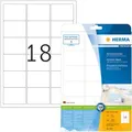 Produktbild: Herma Adressetiketten 4501 Premium, weiß, 63,5 x 46,6mm, auf A4, 450 Stück