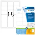 Produktbild: HERMA 4501 Adressetiketten Premium A4 63,5x46,6 mm weiß Papier matt 450 St.