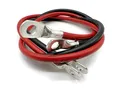 Produktbild: eXODA 25 mm2 M10 M10 Batteriekabel, Rot und Schwarz, (100 cm), 99% Kupfer