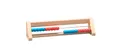 Produktbild: Rechenrahmen 20er Zahlenraum rot/blau RE-Wood® Abakus Zählrahmen Rechenschieber