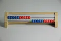 Produktbild: 20`er Rechenrahmen blau-rot, Abakus, student`s abacus, ReWood®