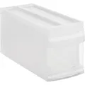 Produktbild: Rotho Schubladenbox 1114400096, Systemix S, A6, 1 Fach, Kunststoff, transparent