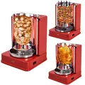 Produktbild: Syntrox Elektro Dönergrill Quandirax Hähnchen Gyros Kebab Schaschlik Grill 1400W