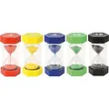 Produktbild: Eduplay Sanduhr 120-487 Mega, 5er Set, 2, 3, 5, 10, 15 Min., Höhe 16 cm, 5 Stück