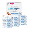 Produktbild: WaterWipes Sensitive+ Newborn & Baby Wipes, Feuchttücher für Neugeborene und Babys, 1080 Stück (18 Packungen), 3-in-1-Reinigung, Pflege, Schutz, 99,9% Wasser, parfümfrei