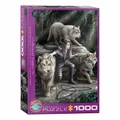 Produktbild: Eurographics Puzzle Die Stärke von Dreien von Anne Stokes, 1000 Teile, 68x48 cm