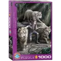 Produktbild: Eurographics Puzzle Die Stärke von Dreien von Anne Stokes 1000 Teile - NEU