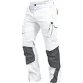 Produktbild: Bundhose Herren Flex-line Flexh24 Gr. 46 Weiß/grau - Leibwächter