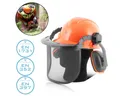 Produktbild: STAHLWERK Schutzhelm Forsthelm FH-100 ST mit Visier und Gehörschutz (Packung, 1-tlg., Einzelartikel), hochbelastbarem ABS-Kunststoff gefertigt