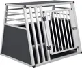 Produktbild: EUGAD Hundetransportbox Alu für große Hunde 80 x 65 x 65 cm