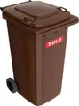 Produktbild: SULO 1073717 Mülltonne 240l Kunststoff (L x B x H) 72.8 x 58.2 x 107.5cm Braun N/A 1St.