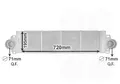 Produktbild: VAN WEZEL Ladeluftkühler LLK Intercooler Kühler Ladeluft 58004233