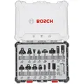 Produktbild: Bosch 15-teiliges Fräser-Set, 6-mm-Schaft Schaft mm: 6|Schaft Zoll: -