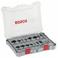 Produktbild: Bosch Professional Fräser-Set Bosch Fräser-Set 6-mm-Schaft 15-teilig
