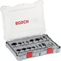 Produktbild: Fräser-Set, 6-mm-Schaft, 15-teilig Bosch Accessories 2607017471