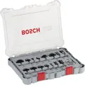 Produktbild: Bosch PRO Nutfräser-Set, gemischt, Schaft 6 mm, 15-tlg