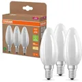 Produktbild: OSRAM LED-Lampe Efficiency Class A, E14, 2,2W ersetzt 40W, warmweiß, 3 Stück