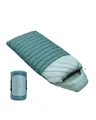 Produktbild: Justcamp Melvin XXL 4 Schlafsack 235x100 cm (LxB), rechteckiger Schlafsack 3-Jahreszeiten für Erwachsene