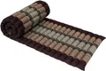 Produktbild: GURU SHOP Rollbare Thaimatte, Bodenmatte mit Kapokfüllung - Braun, 4x55x180 cm