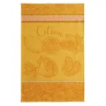 Produktbild: Zitrone Geschirrtuch Jacquard Citron Baumwolle gelb 50 x 75 cm