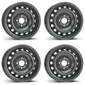 Produktbild: 4 Alcar Stahlfelgen 5.5Jx14 Zoll ET29 4x100 für Renault Twingo 4er Satz