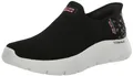 Produktbild: Skechers Damen Go Walk Flex Sunset Rose Hands Free Slip-ins Sneakers, Schwarz/Rosa, 40 EU