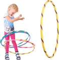 Produktbild: Bunter Kinder Hula Hoop für kleine Profis, Ø80cm, Gelb-Lila