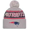 Produktbild: New Era NFL SIDELINE Winter Mütze New England Patriots grau