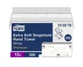 Produktbild: TORK Papierhandtuch Premium, 2-lagig, Tissue mit Z-Falzung, 22,6x23 cm, 3000 Blatt