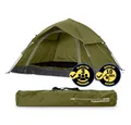 Produktbild: Lumaland Kuppelzelt Wurfzelt Zelt für 3 Personen 210x190x110cm, Leichtes Pop Up Wurfzelt, 2-3 Personen Kuppelzelt, Wasserdicht