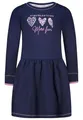 Produktbild: SALT AND PEPPER Mädchen Kleid mit Taschen Herzchen Motiv aus Pailletten