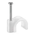 Produktbild: 200x Kabelschellen Nagelschellen Kabelklemmen Kabelbefestigung weiss ø 5,0mm
