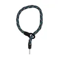 Produktbild: ABUS Rahmenschloss-Einsteckkette IvyTex Adaptor Chain 6KS - Fahrradschloss mit schmutz- und feuchtigkeitsabweisender Hülle - 6 mm starke Kette - Grau