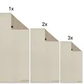 Produktbild: JOOP! 1600 Doubleface Handtuchset 1x Duschtuch 2x Handtuch 3x Gästetuch, Creme