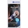 Produktbild: MANUTRAIN Handgelenkbandage links Gr.4 titan 1 St PZN01286010